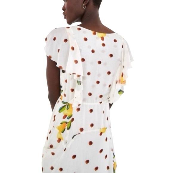 LIKE NEW FARM Rio Cashew Dot Maxi Dress - Size - XS - Picture 5 of 14